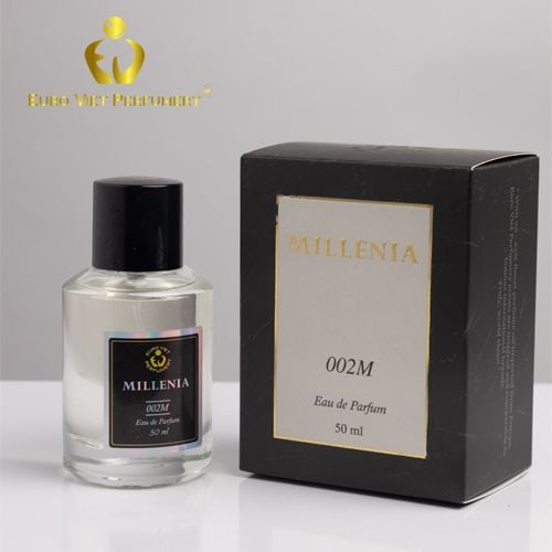 Nước Hoa Nam MILLENIA 002M Nam Tính, Mạnh Mẽ, Cuốn Hút Eau De Parfum Lưu Hương 7-12 Tiếng 50ml