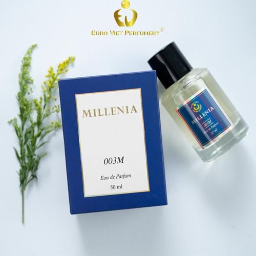 Nước Hoa Nam MILLENIA 003M Nam Tính, Mạnh Mẽ, Quyến Rũ Eau De Parfum Lưu Hương 6 - 8 tiếng 50ml