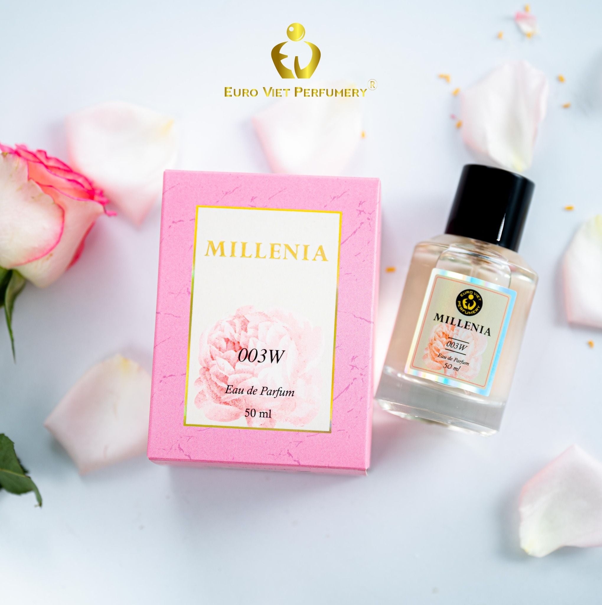 Nước Hoa Nữ Cao Cấp MILLENIA 003W Quý Phái, Sang Trọng, Ngọt Ngào Eau De Parfum Lưu Hương 7-12 tiếng 50ml