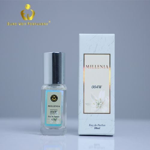 Nước Hoa Nữ Cao Cấp MILLENIA 004W Tươi Mát, Nhẹ nhàng, Trẻ trung Eau De Parfum Lưu Hương 6 - 8 tiếng 10ml